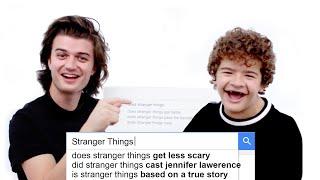 Stranger Things Cast Answer the Webs Most Searched Questions  WIRED