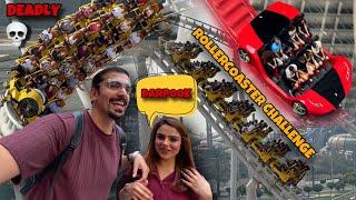 Mein ROLLERCOASTER se Bach Gaya  Crazy Day In Ferrari World Abu Dhabi