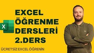 Ücretsiz Excel Öğrenme Dersleri  2. Ders  Sıfırdan Excele Giriş  Kısayollar ve Pratik Çözümler