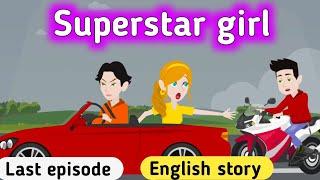 Superstar girl part 13  English story  Animated stories  English conversation  Sunshine English