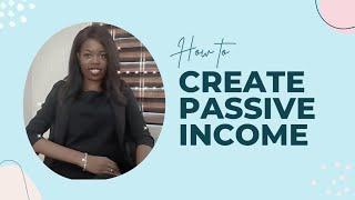 How to make your money work for you. passive income