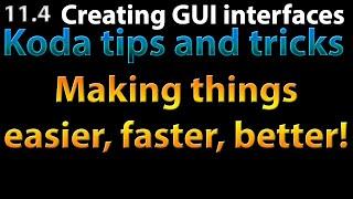 AutoIt Scripting Tutorial 11.4 The GUI  Koda productivity tips and tricks