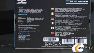 VANTEC CB-ISA200-U3 IDESATAIII to USB 3.0 Adapter Overview - Newegg TV