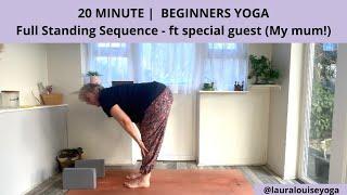 20 Minute  Standing Yoga Flow  Beginner friendly  ft special guest