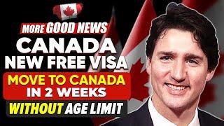 Canada Work Permit 2024  Canada Offers Free Worker Visas in 14 Days  Move to Canada