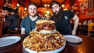 TORONTOS BIGGEST FOOD CHALLENGE  THE $100 CUCKOOS NEST  Toronto Pt.3