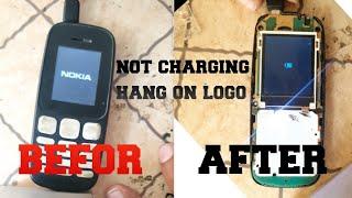 Nokia 105 Hang On Logo  Nokia 105 Charging Not Show Solution