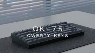 QWERTY KEYS - QK75 build and typing