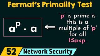 Testing for Primality Fermats Test