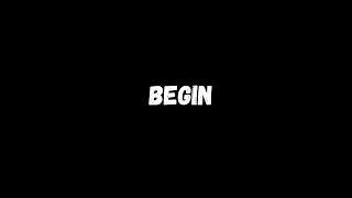 The example of pronunciation of the word begin
