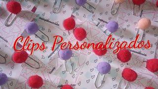 Como personalizar clips para lembrancinhas?