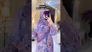 Gamis Mewah Branded Elegan Sudah Dengan Jilbab  0813-2626-5177