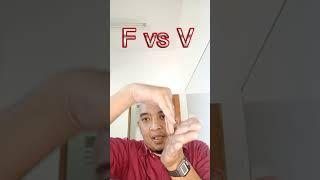 bedanya pengucapan F dan V #short #viral #pronunciation #inggrispemula #speaking