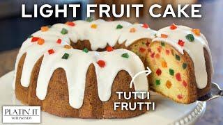 Super MOIST Fruit Cake  Tutti Frutti Cake  Baked Favourites