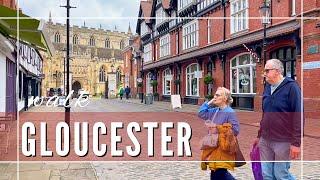 Gloucester UK  City Walk 2024