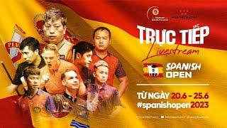 Trực tiếp  Giải billiards Spanish Open Pool Championship 2023  Tối ngày 206