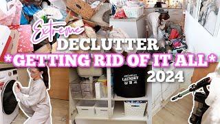 THROWING OUT EVERYTHING I OWN IN 2024 Extreme Decluttering & Organising for a Fresh Start