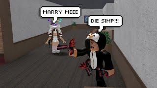 MM2 CREEPY SIMP Wants To MARRY ME...