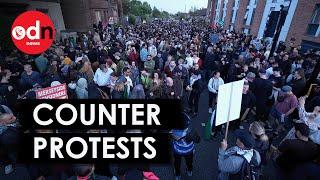 UK Riots Thousands of Counter-Protesters Take to UK Streets