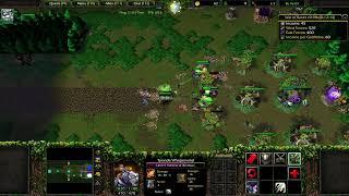 NIGHT ELF Gameplay With MOON DYARD TALENT - WAR OF RACE - WARCRAFT 3 REFORGED Indonesia