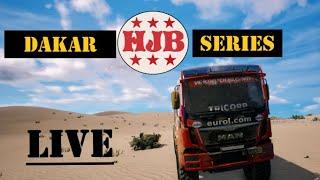 LIVE DAKARGAME 18  DAKARSERIES  KAMAZ MAN TRUCKS