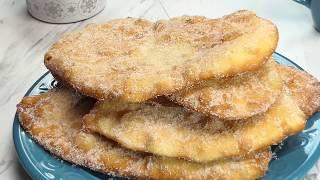 How to Make Canadian Fried Dough Pastry Recipe Beaver Tails  Ottawa Mommy Club