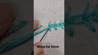 Beginners Embroidery Wheat Ear Stitch