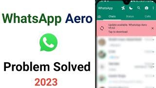 Aero Whatsapp update kaise kare  Whatsapp Aero Update kaise kare  how to update Aero Whatsapp