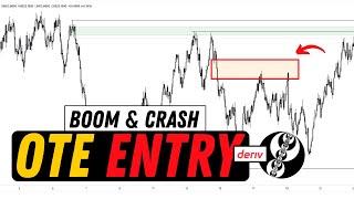 Only Boom & Crash Strategy You Need - OTE Entry