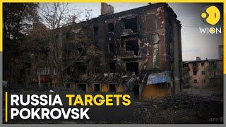 Russia-Ukraine war Heavy battles in Ukrainian city of Pokrovsk  WION