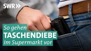 Die Methoden der Trickdiebe im Supermarkt  Kriminalreport Südwest SWR