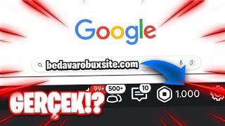 BEDAVA ROBUX VEREN SİTE BULDUM? HERKES ROBUX KAZANABİLİR