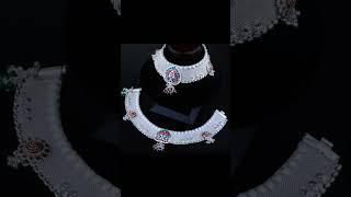 Dulhan Payal Design New 2023Silver anklets design Lightweight #chandikepayal #shortvideo#shorts