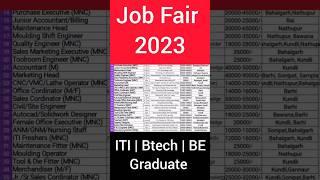 Mega Job Fair 2023  Freshers Jobs  Diploma Jobs  Engineers Jobs  MNC Jobs  Urgent Jobs