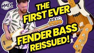 The FIRST Electric Bass Guitar Reissued - The Fender American Vintage II 1954 Precision Bass