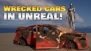 Unreal Engine 5 - Download Apocalyptic Car Props