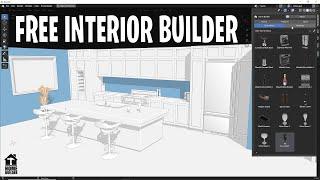 Free Interior Generator in blender - Home Builder