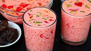 ரோஸ் மில்க் வித்தியாசமா இப்டி செஞ்சு பாருங்க Rose milk recipe in tamil iftar recipessummer drink