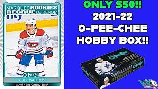 THESE BOXES ARE ONLY $50 OPENING A 2021-22 O-PEE-CHEE HOBBY BOX