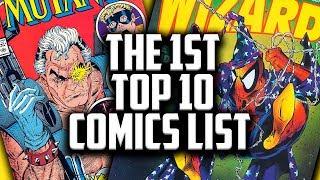 Bringing Wizard Magazine Back - The 1st Top 10 HOT COMICS LIST