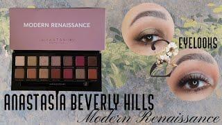 2 Looks 1 Palette ft. Anastasia Beverly Hills Modern Renaissance