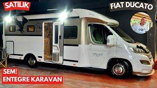 DİZAYN KARAVAN DAN SATILIK SEMİ ENTEGRE  FIAT DUCATO  DETAYLAR VE FİYATI VİDEODA.