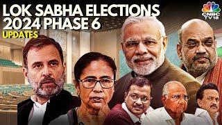 Lok Sabha Elections 2024 Phase 6 58 Seats In 8 StatesUTs Up For Grabs  Congress Vs BJP