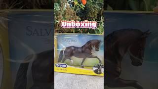 Unboxing Breyer SALVINO  #breyerhorses #unboxing #shorts