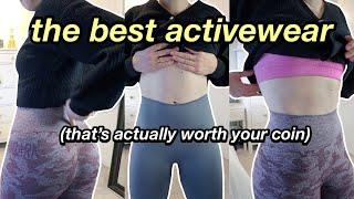 17 TOP FITNESS AND WORKOUT CLOTHES - Lululemon Girlfriend Collective Gymshark Set Active