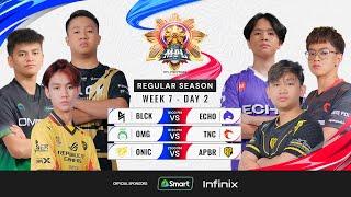 LIVE  MPL PH S13  FILIPINO-Week 7 Day 2