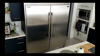 Frigidaire Professional Refrigerator and Freezer Side By Side REVIEW - FPRU19F8RF FPFU19F8RF