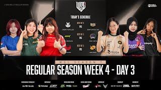 LIVE NOW - WSL S7 REG SEASON WEEK 4 - DAY 3