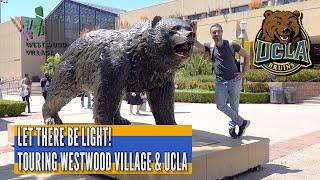 TOUR OF WESTWOOD VILLAGE & UCLA - Visiting One of The Best University Campus In The USA