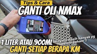 Cara Ganti Oli Nmax   Isi 900ml atau 1 liter  Ganti disetiap Berapa Km